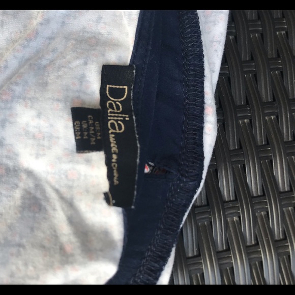 Red, white and blue Dalia top - Picture 3 of 3